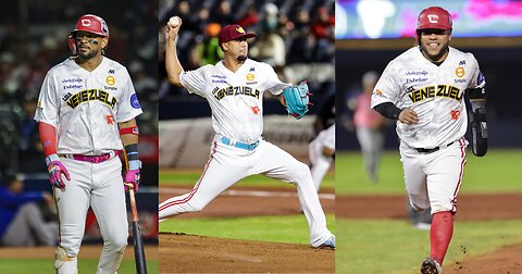 Tres venezolanos en el Todos Estrellas de la Serie del Caribe 2025