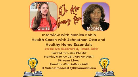 Interviews with Monica Kahio, Health Coach with Johnathan Otto and Healthy Home Essentials