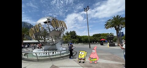 🌍 SpongeBob in REAL LIFE! 🚀 Universal Travel Animation 😱 | #Viral #Funny #Weird #SpongeBobIRL