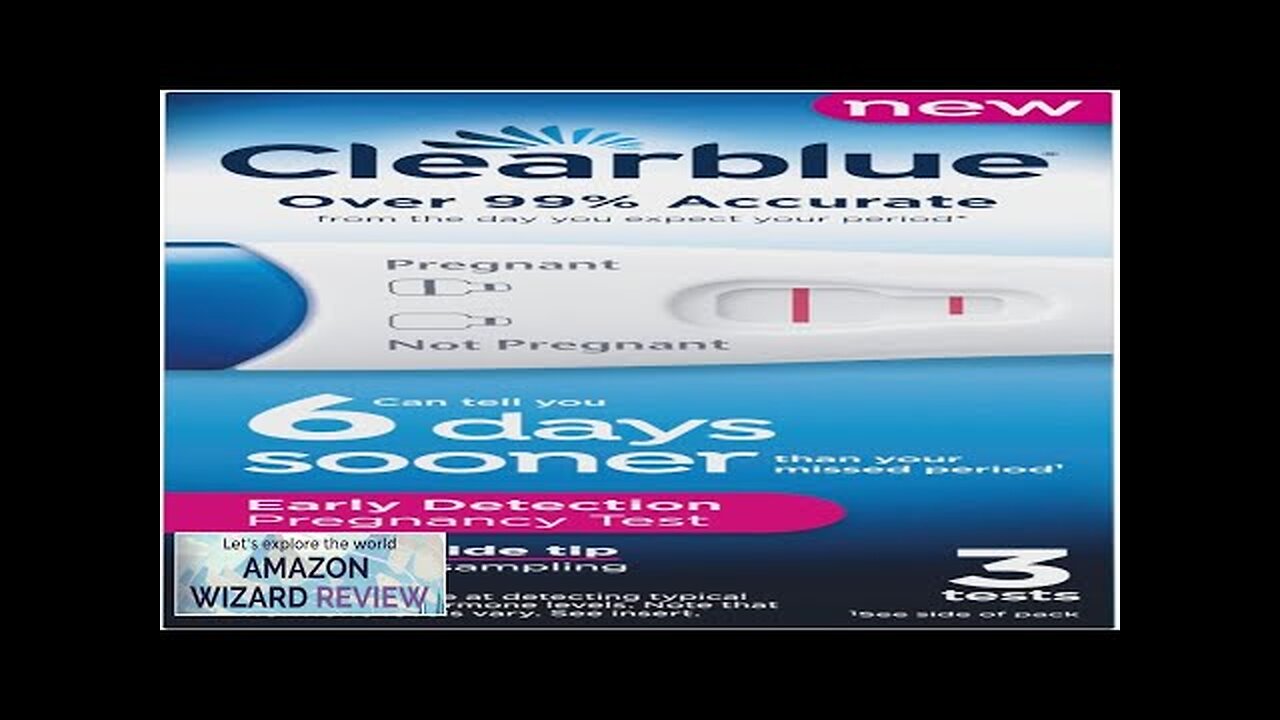 Clearblue Early Detection Pregnancy Test 3 Ct Review