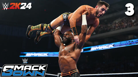 WWE 2K24 Smackdown January 24th 2025 - Apollo SHOCKS Gargano!