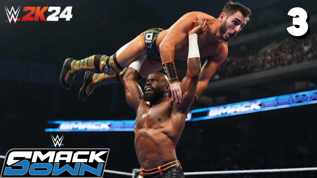 WWE 2K24 Smackdown January 24th 2025 - Apollo SHOCKS Gargano!