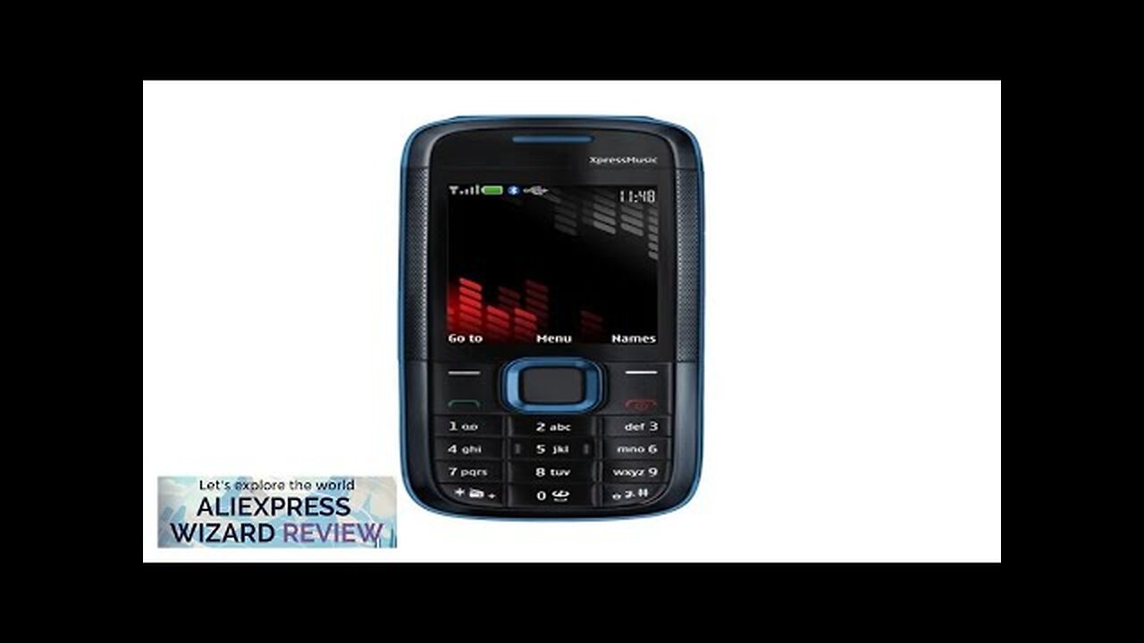 Original GSM Unlocked 5130 XpressMusic Mobile Cell Phone CellPhone Russian Hebrew Arabic Review