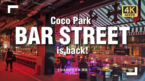 Shenzhen Nightlife: Coco Park Bar Street is BACK!