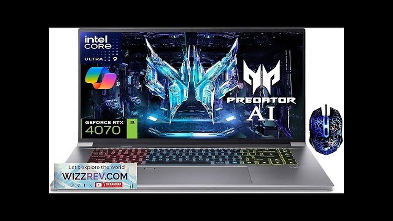 Acer Predator Triton Neo 16 Gaming Laptop 16" WQXGA 3200 x 2000 Review