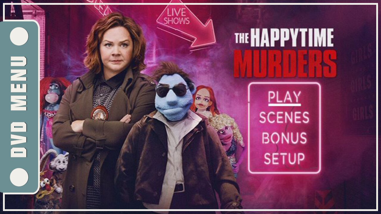 The Happytime Murders - DVD Menu