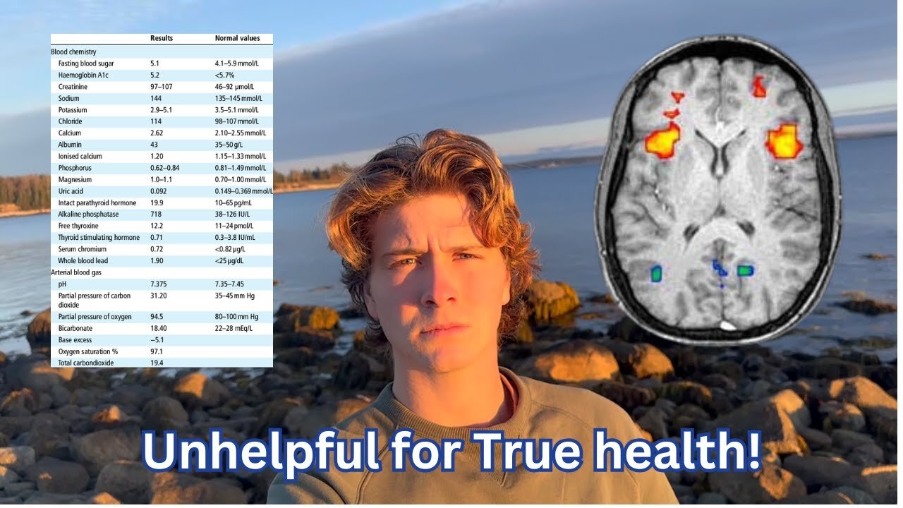 Brain Scans and Blood Chem are USELESS for Healing!