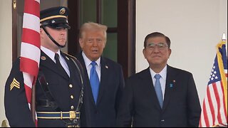 President Trump Hosts a Bilateral Meeting with the Prime Minister of Japan