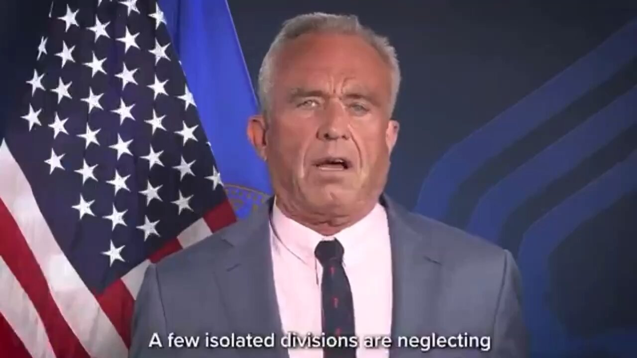 RFK Jr is really getting after the corruption in the HHS division and getting it done fast!