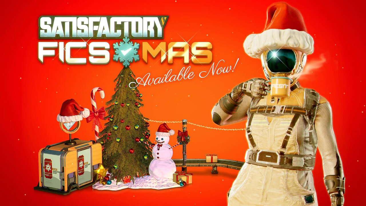 SatisFactory FicsMas - Come Hangout in my Factory