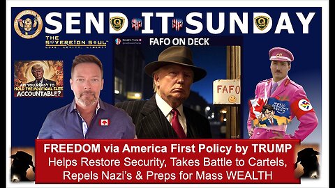 ⚡️SEND IT SUNDAY⚡️CIC Trump's FAFO Policy Kicking Deep State Nazi Ass Hard! War Next with Cartels?