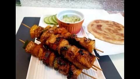 CHICKEN SKEWER RECIPE| BBQ EASY CHICKEN SHASHLIK