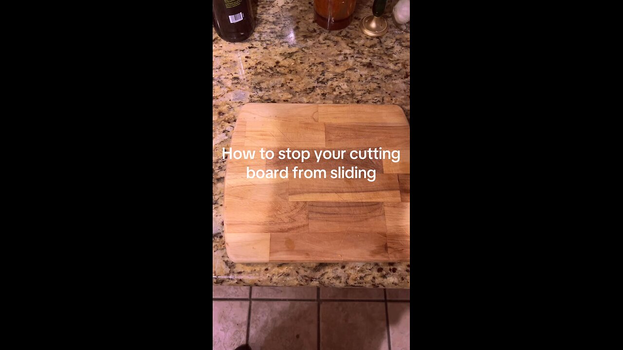 How to stop cutting board from sliding