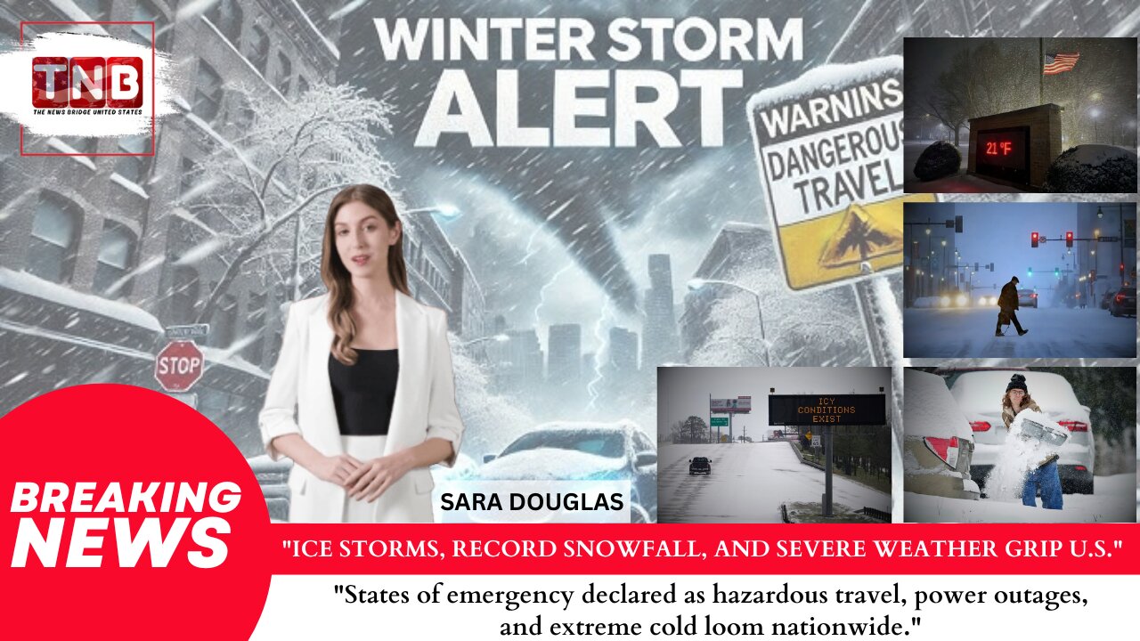 Massive Winter Storm: Ice Warnings, Record Snowfall, and Severe Weather Sweep the U.S.