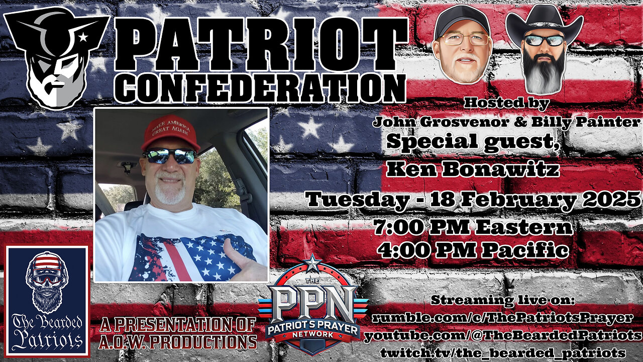 Patriot Confederation - Ken Bonawitz Interview (February 18, 2025)