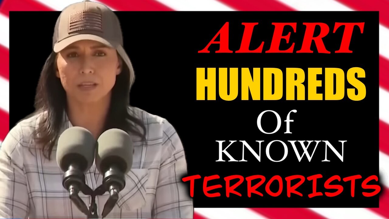 Tulsi Gabbard Exposes Biden’s Border Failure! Hundreds of Terrorists Freed in the U.S.!