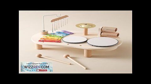 Baby Aeolian Bells Rattle Montessori Educational Toys Children Musical Toys Kids Drum Review