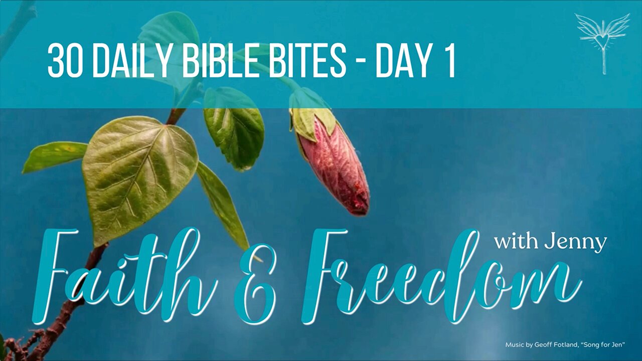 30 Daily Bible Bites: Day 1 - Isaiah 58:11: Find true strength and peace by trusting in God, not self-reliance.