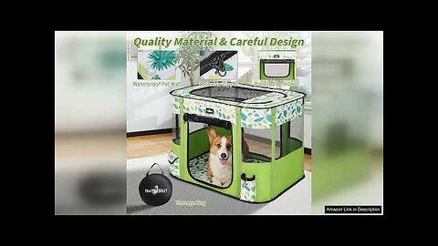 Dog Playpen Puppy Playpen Kitten Playpen Indoor Exercise Dog Playpen Dog Kennel Review