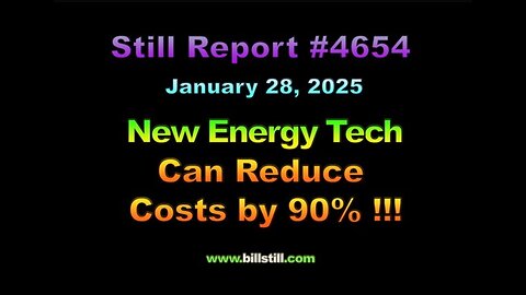 New Energy Tech Can Reduce Costs by 90% !!!, 4654