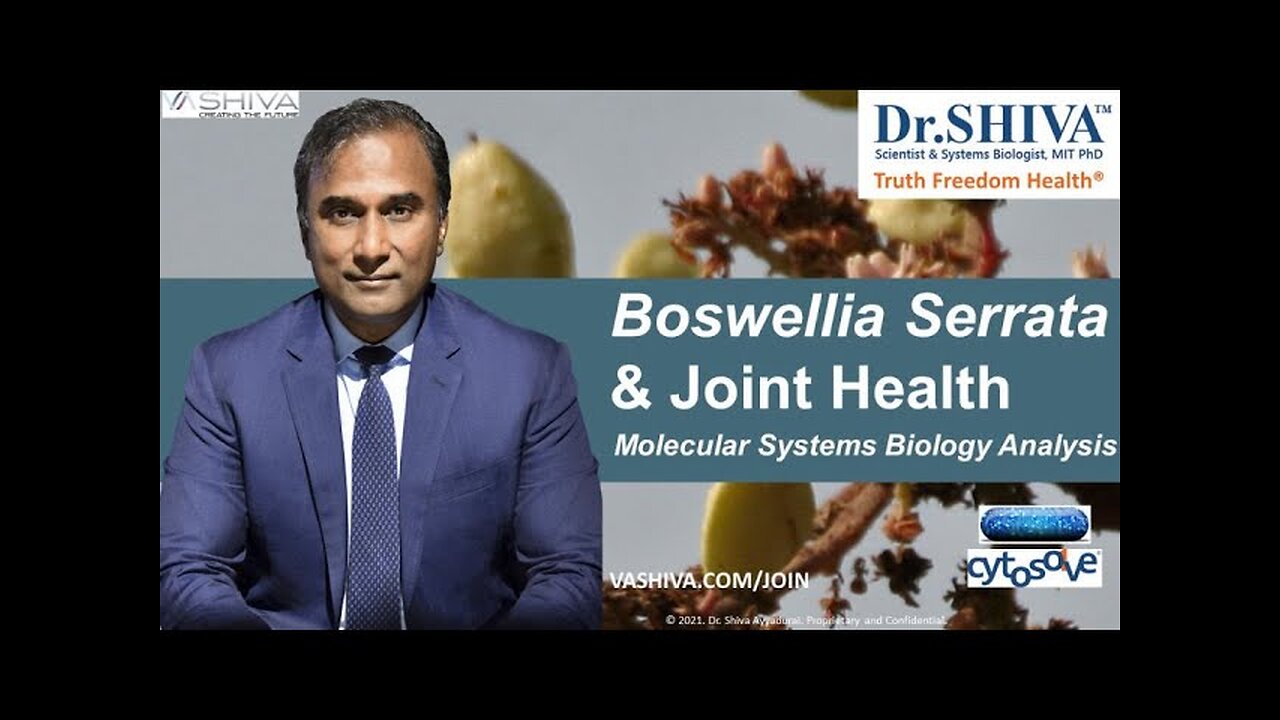 Dr.SHIVA™: Boswellia on Joint Health @CytoSolve® Systems Analysis(3/21)