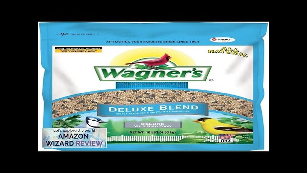 Wagner's 13008 Deluxe Wild Bird Food 10 lb Bag Review