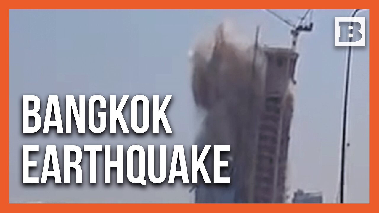 Earthquake Rocks Bangkok: Entire Building Topples