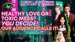 Healthy Love or Toxic Mess? You Decide!: Our Audience Calls It! Chaos Livestream with Kat & Daemon