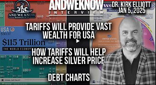 1.5.25- LT w- Dr. Elliott- Tariffs will help INCREASE Silver price, provide vast wealth for