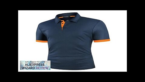 Men Polo Men Shirt Short Sleeve Polo Shirt Contrast Color Polo New Review