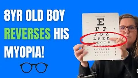 He Got A 50% Myopia Reduction In Just Months!