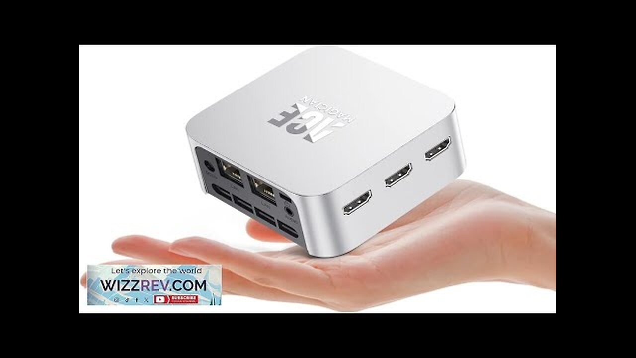 ACEMAGICIAN Win11 Mini PC12th Alder Lake N100 12GB LPDDR5 256GB M.2 SSD Review