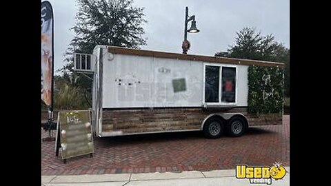 Turnkey - 2020 8' x 20' Coffee/Espresso Trailer | Concession Trailer for Sale in Florida!