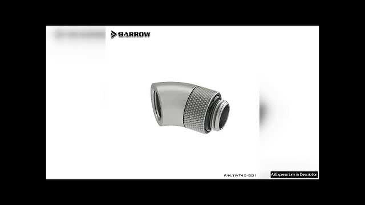 Barrow PC water cooling Rotary Fittings tube connector Sliding tubing ...