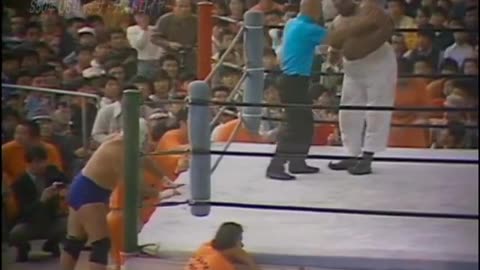 (1975.10.12) The Destroyer vs Abdullah The Butcher - AJPW