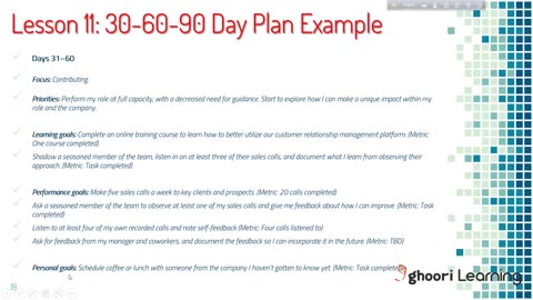 The first 90 Days Plan for Mastering a new Job