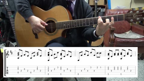 The sound of music - Rodgers & Hammerstein, finger style guitar arr. by Tommy Emmanuel, cover.