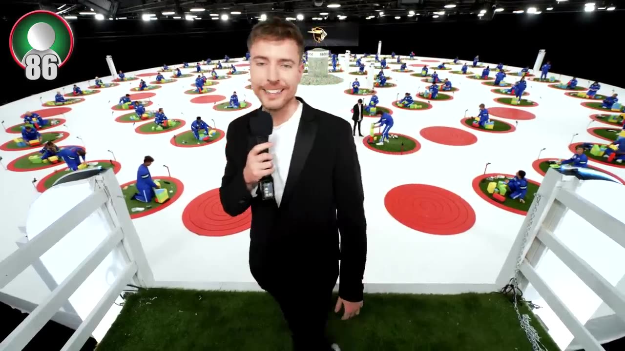 100 People Trapped Inside 100 Circles For $500,000