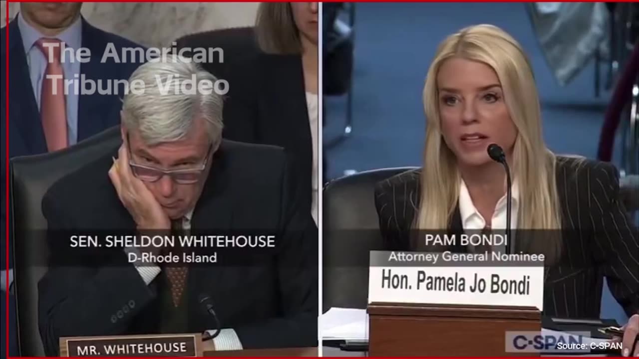 “They Targeted Trump”: Democrat Panics When Pam Bondi Turns Tables on His Question [WATCH]