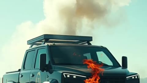 Cybertruck on FIRE! 🔥 Seattle Responders in Action