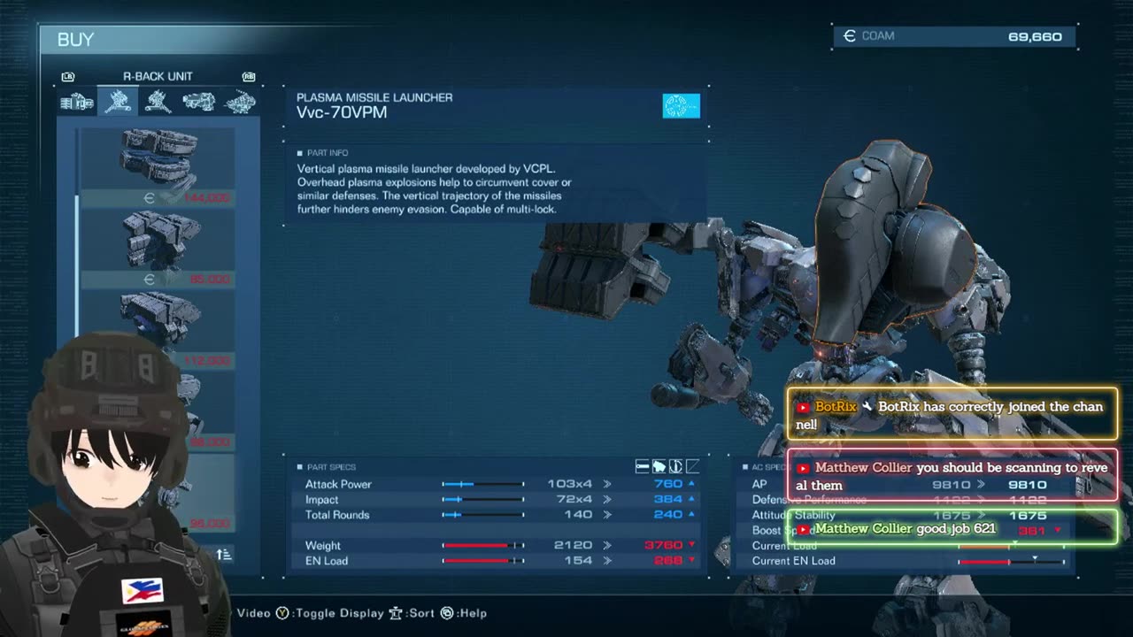 Armored Core 6 Lets Play [🇵🇭 #phvtubers 🇵🇭 ]( #livestream 003) a LOT of Close Fights