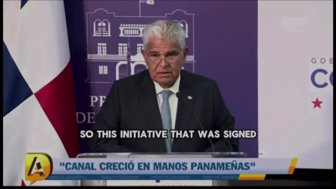 BREAKING: Panama's President has ended the country's Panama Canal deal with China,