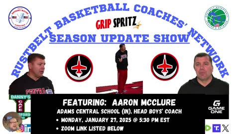 Season Update Coaches' Show E2: Coach Aaron McClure, Adams Central HS (IN)