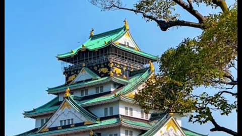 The Osaka Castle