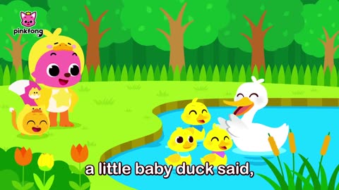 Quack, Quack, Little Baby Ducks | Kids Nursery Rhyme | Pinkfong Ninimo