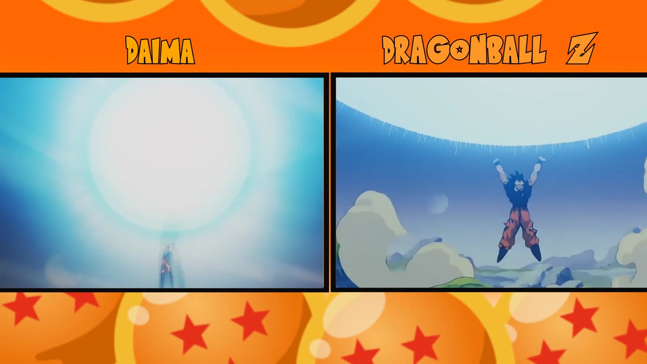 DAIMA VS Dragon Ball Z