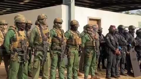 Visite de l'Académie internationale de lutte contre le terrorisme avec Birahima