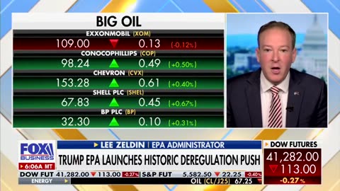 Lee Zeldin on de-regulation at the EPA