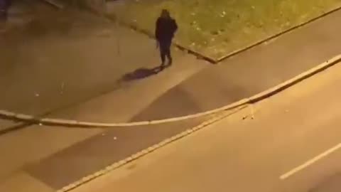 A Taliban in Germany on the New Years even is shooting bullets to "celebrate".