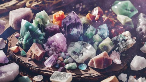 Healing Crystal Powerful Music- One with Nature- Nature Connection Music- Relaxing Sounds